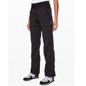 Lululemon Dance Studio Black Pants Full Length Pant 8